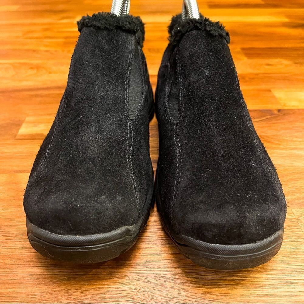 🍋 Sorel • Women’s Icefall Slip-On Sneakers Comfort Fur Size 7 - Picture 4 of 9